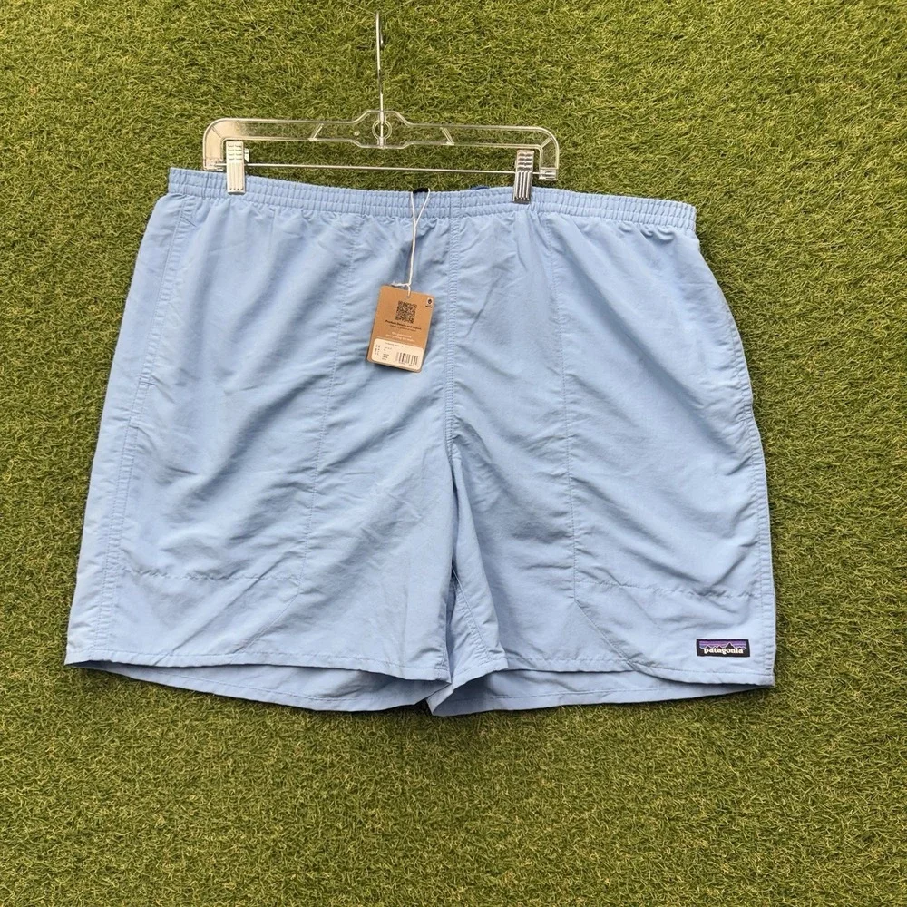 Patagonia Baggies Longs Shorts Mens 2XL Blue Swim 58035 $69 7